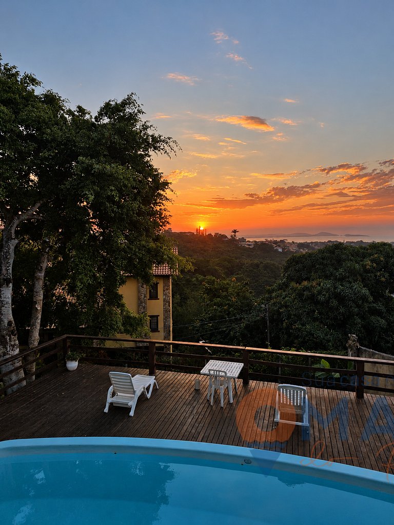 Casa en Búzios con piscina y área gourmet | RBL 46