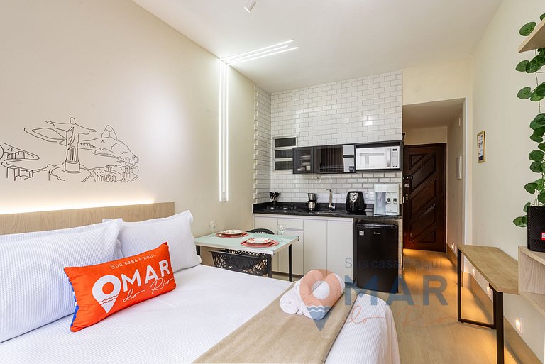 Studio perto do Metrô e da Praia | PB 460/1120