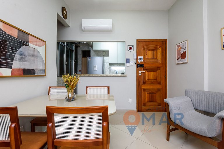 Quarto&Sala Completo a 300m da Praia | NSC 386/402
