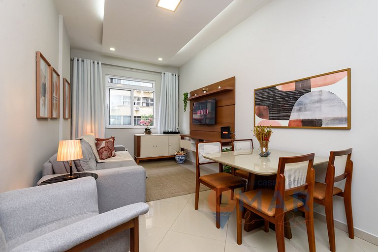 Quarto&Sala Completo a 300m da Praia | NSC 386/402