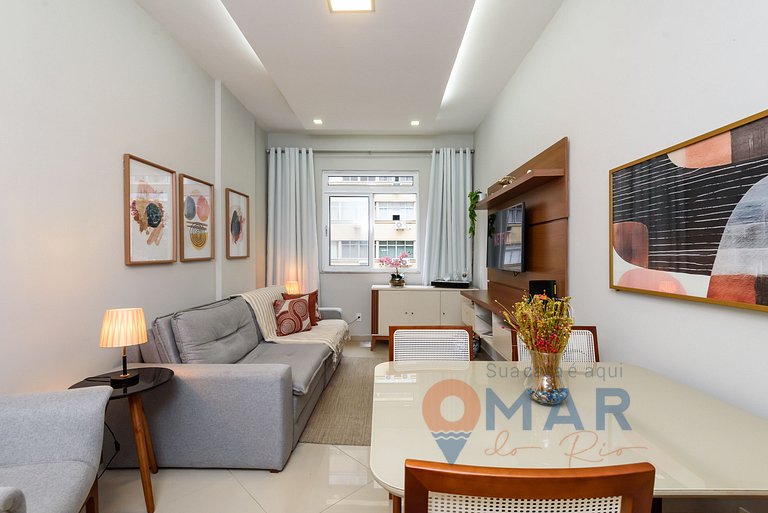 Quarto&Sala Completo a 300m da Praia | NSC 386/402