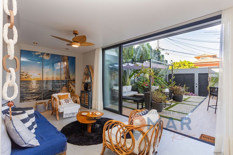 Casa c/ área de recreación, Cabo Frío|Água Viva 27
