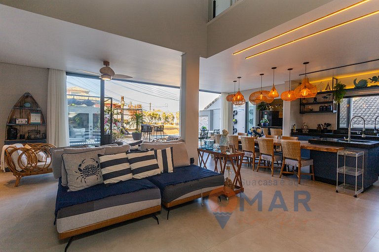Casa c/ área de recreación, Cabo Frío|Água Viva 27