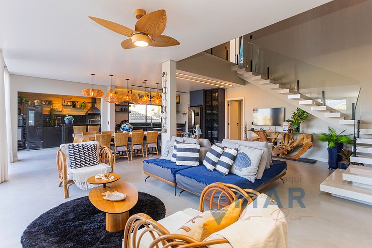 Casa c/ área de recreación, Cabo Frío|Água Viva 27