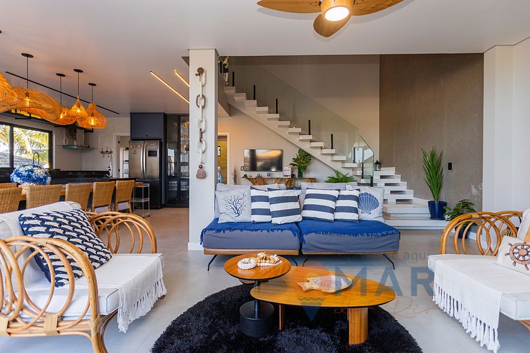 Casa c/ área de recreación, Cabo Frío|Água Viva 27