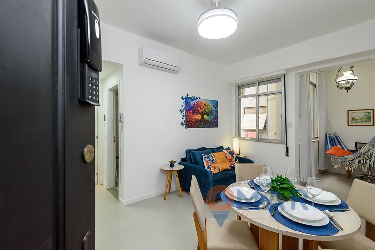 1 Quarto em Copacabana, 2 min da Praia | PF 31/507