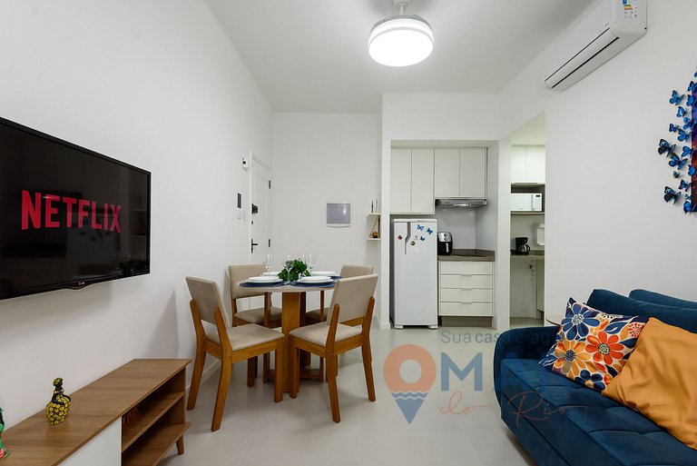 1 Quarto em Copacabana, 2 min da Praia | PF 31/507