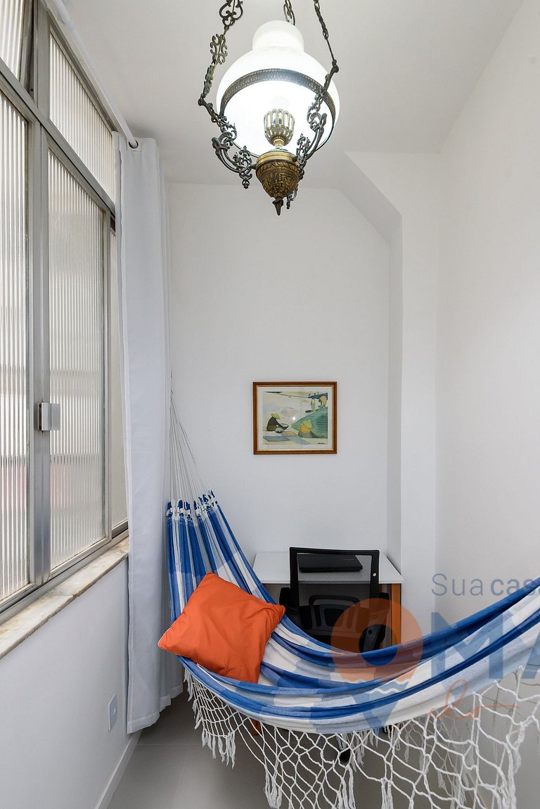 1 Quarto em Copacabana, 2 min da Praia | PF 31/507