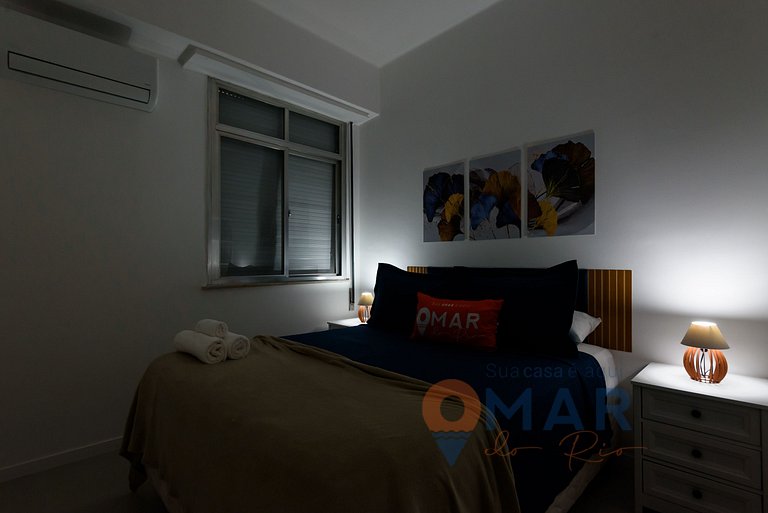 1 Quarto em Copacabana, 2 min da Praia | PF 31/507