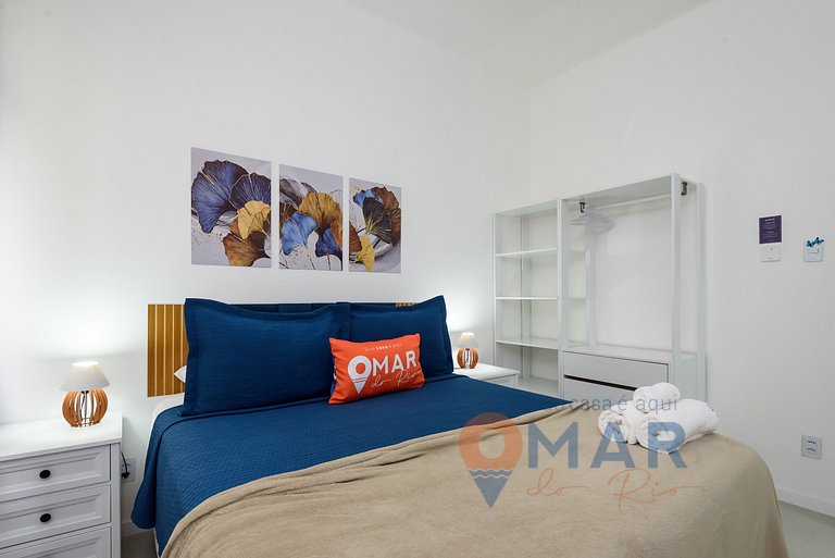 1 Quarto em Copacabana, 2 min da Praia | PF 31/507