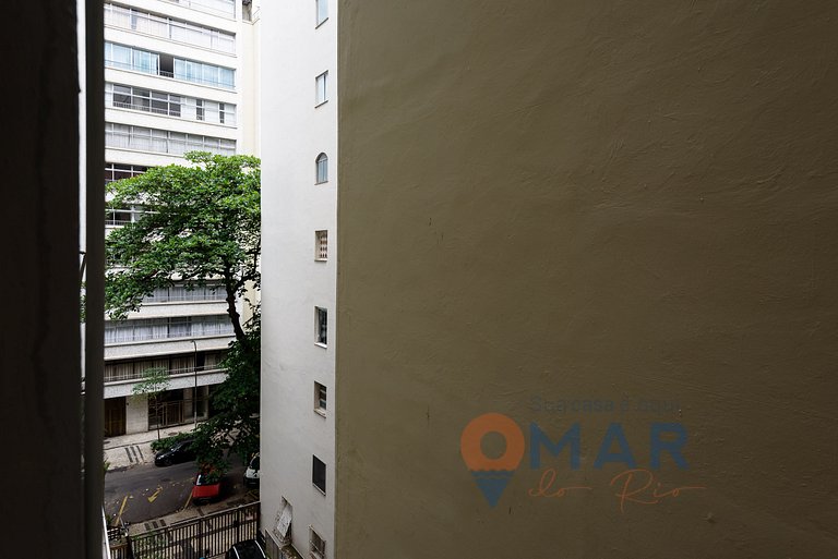 1 Quarto em Copacabana, 2 min da Praia | PF 31/507