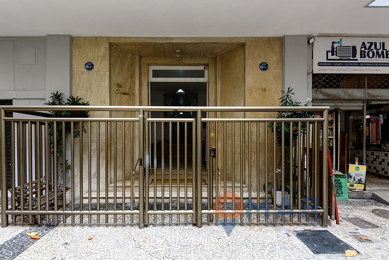 1 Quarto em Copacabana, 2 min da Praia | PF 31/507