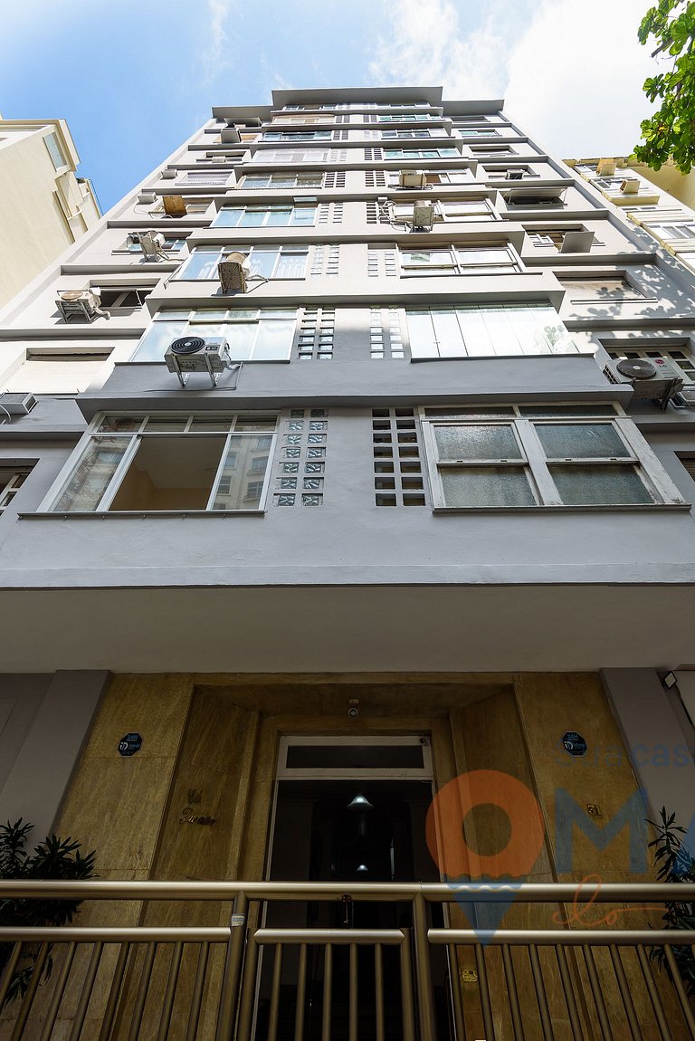 1 Quarto em Copacabana, 2 min da Praia | PF 31/507