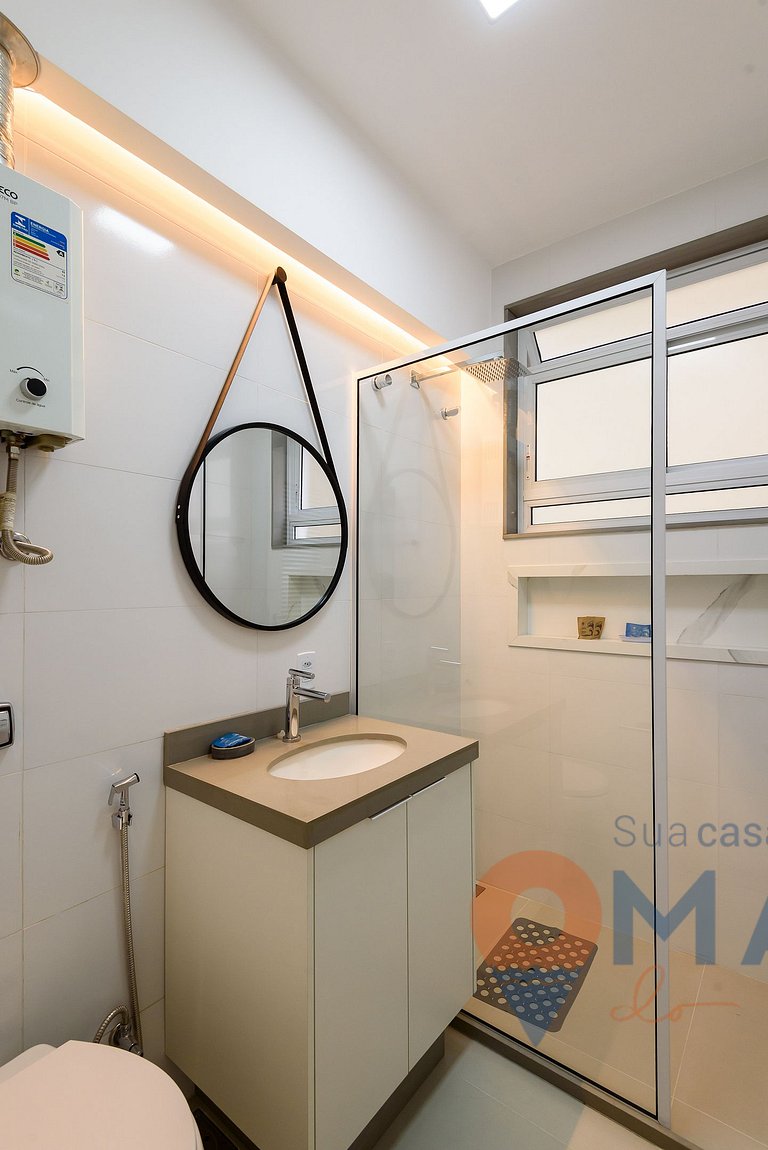 1 Quarto em Copacabana, 2 min da Praia | PF 31/507