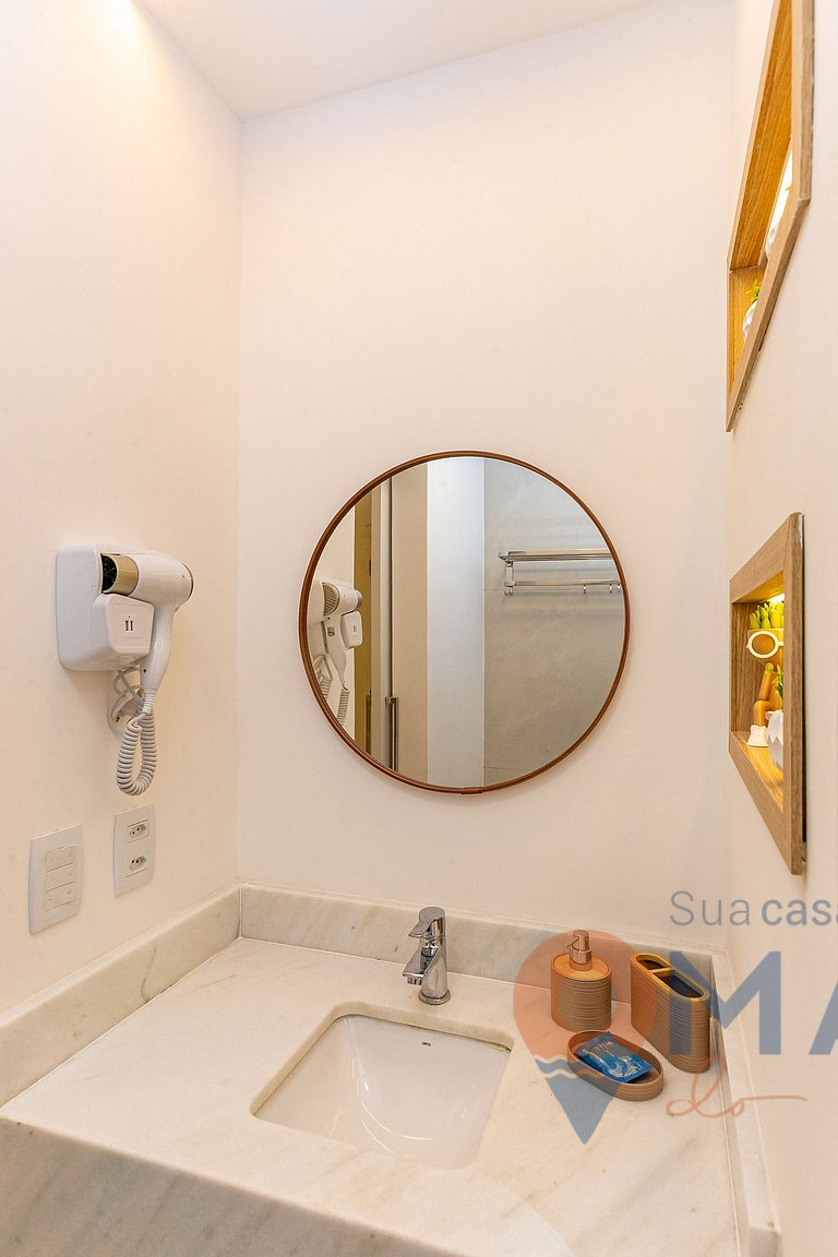 Studio 2 Min from Copacabana Beach | JC 35/802