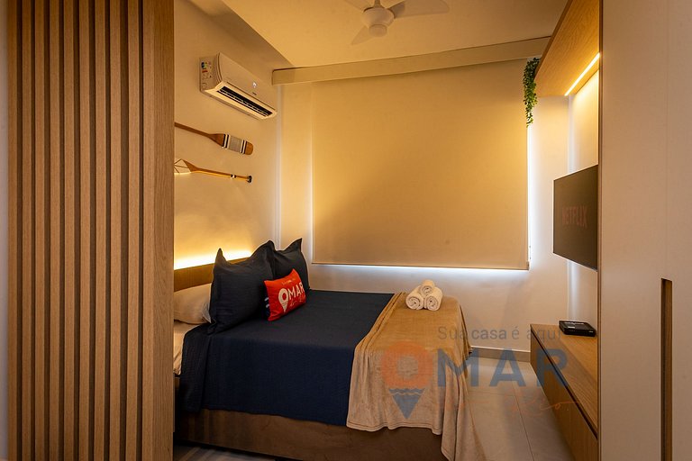 Studio 2 Min from Copacabana Beach | JC 35/802