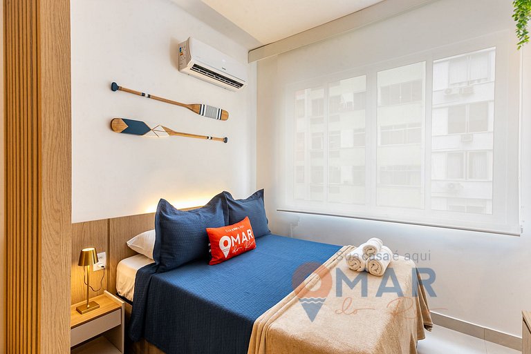 Studio 2 Min from Copacabana Beach | JC 35/802