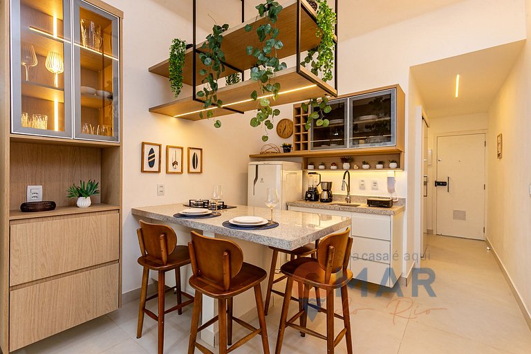Studio 2 Min from Copacabana Beach | JC 35/802