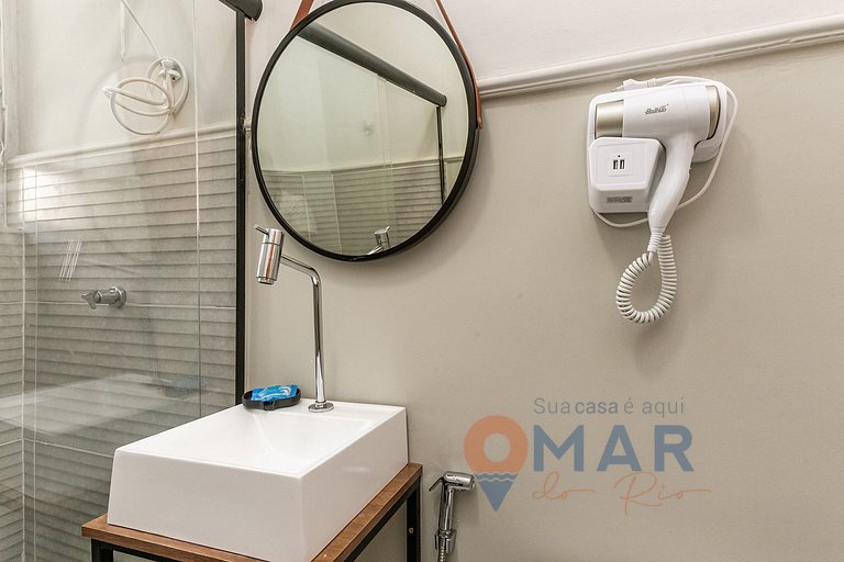 Apto a 2min da Praia com Vista mar | PJ 135/708A